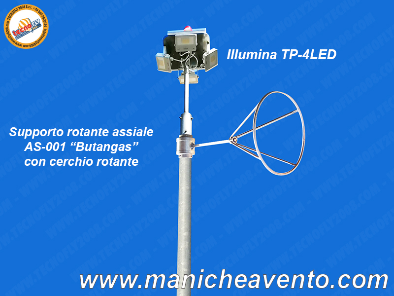 Kit Assiale AS-001 Butangas e Illumina TP-4LED